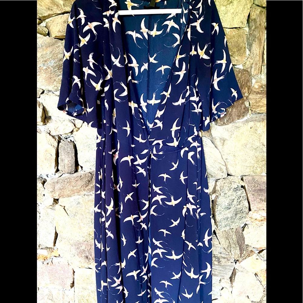 Mandi front wrap dress